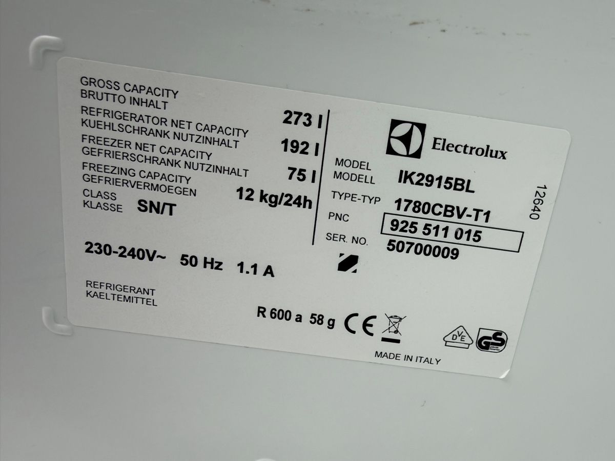 Frigoriferi: Electrolux Kühlschrank 178 – Usato da Andwil TG venduto da sirknollte 6