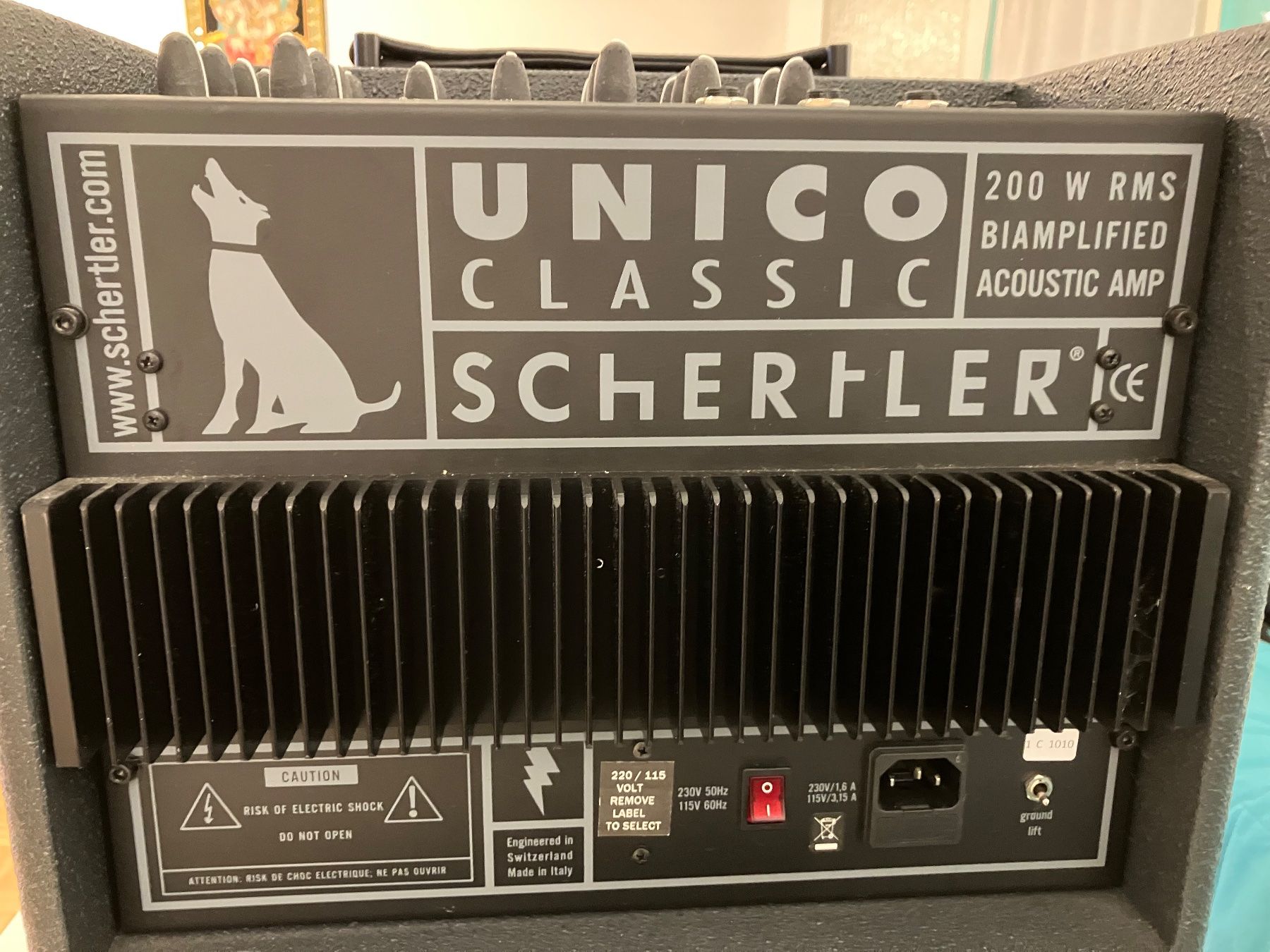 Schertler Amplificatori: Schertler Unico Classic – Usato da Zug venduto da peh_qw8m 2