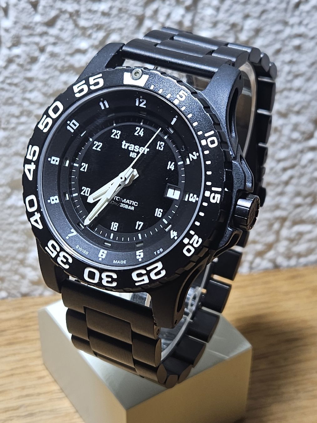 Traser Orologi: Traser P6600 Automatic PRO , Automatic Herrenuhr 45mm – Usato da Flamatt venduto da pie_f9zm