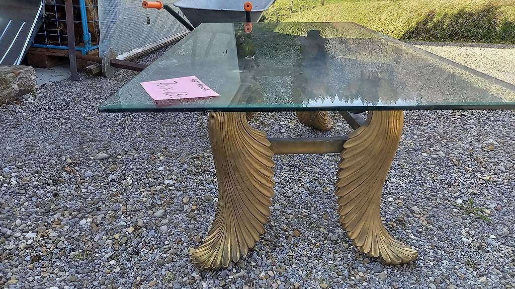 Tavoli: eleganter Glas-Tisch / Clubtisch – Usato da Fischenthal venduto da daska2 1