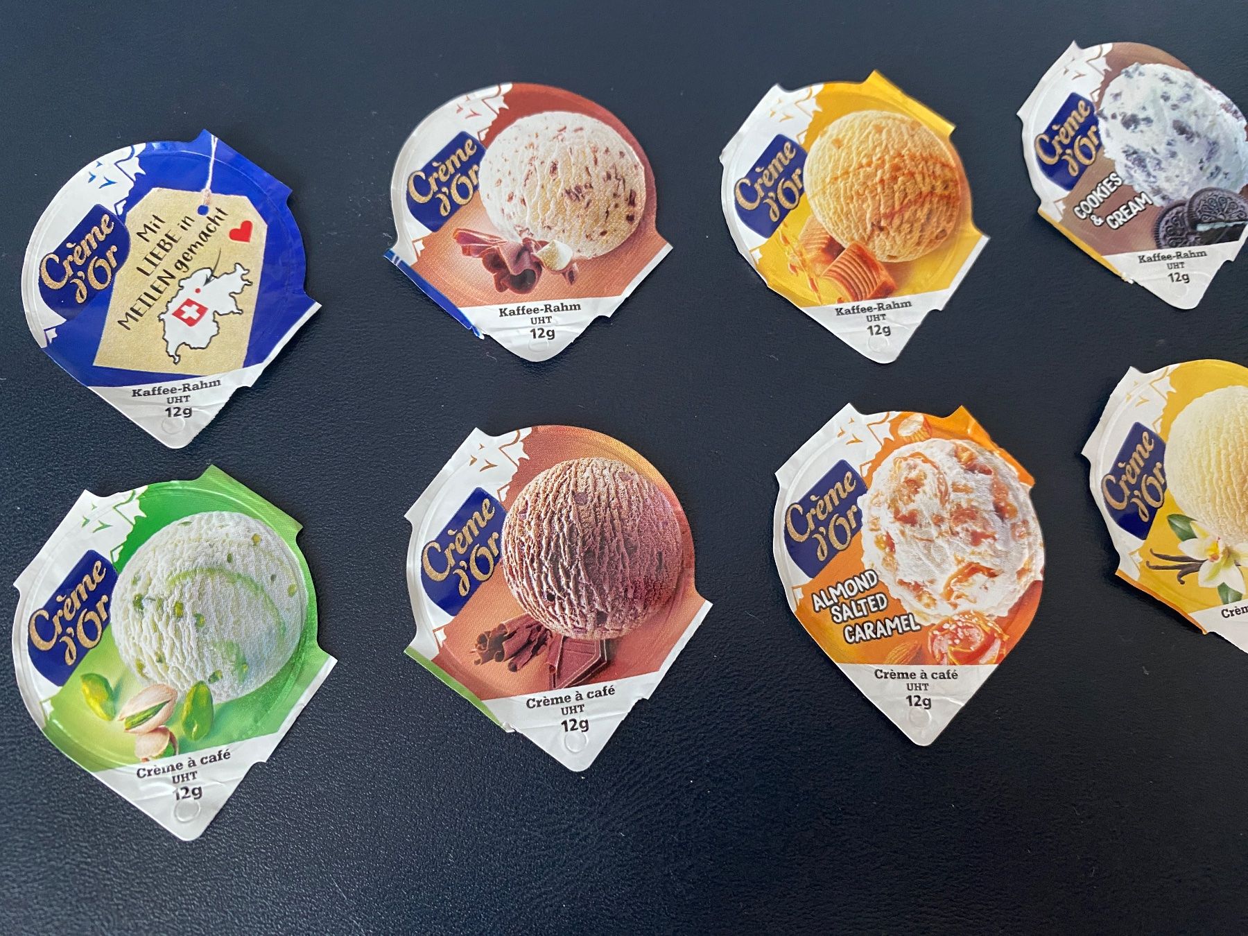 Coperchi dei cremini per caffè: KRD 6.358 Crème d'or 10 Stück – Usato da Glattbrugg venduto da riseca 2