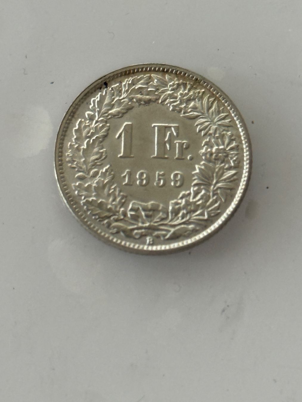 Tutti le monete: 1 Franken 1959  Unz – Nuovo (secondo la descrizione) da Wallisellen venduto da SWISS_SILVER1 1