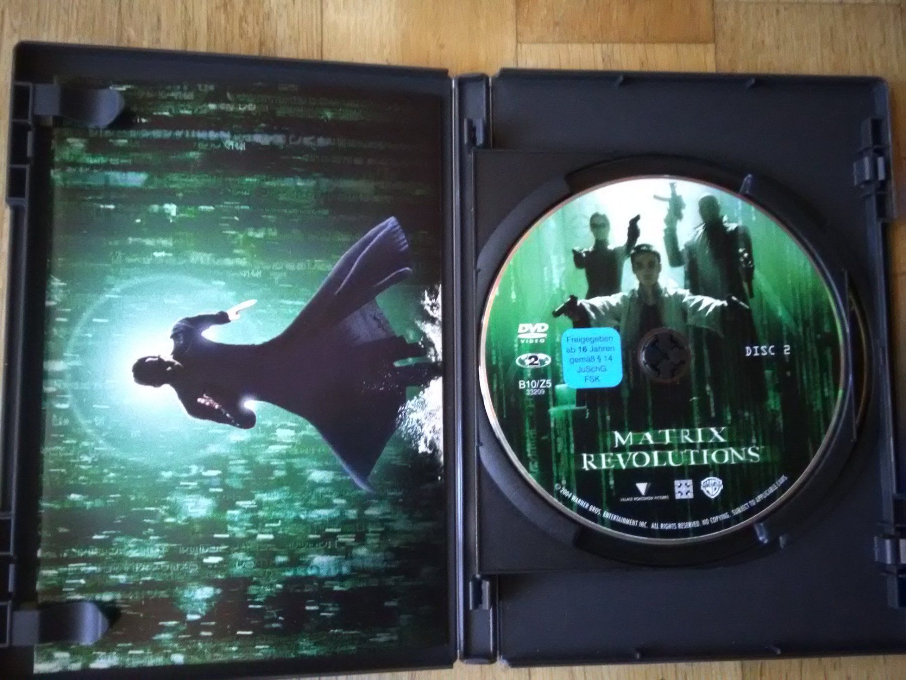 Alle DVDs: Matrix  (Trilogie)     De & Eng.       > 3'DVD's < – Gebraucht aus St.Galllen von elkaphone 7
