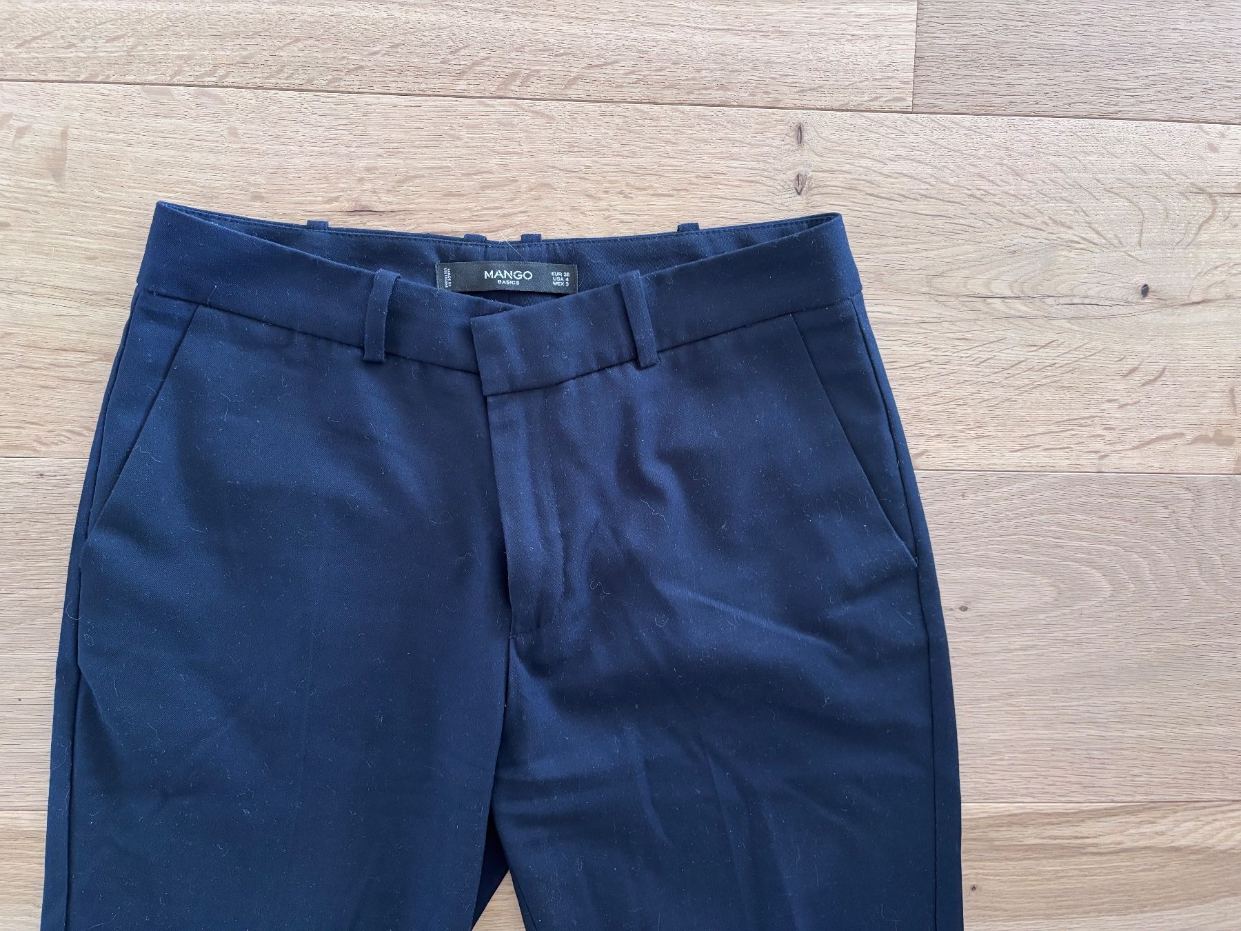 Mango Pantaloni: Mango Anzugshose dunkelblau – Usato da Winznau venduto da Lauralavera1 5