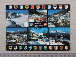 Fiesch, Eggishorn, Kantonswappen, Bahn