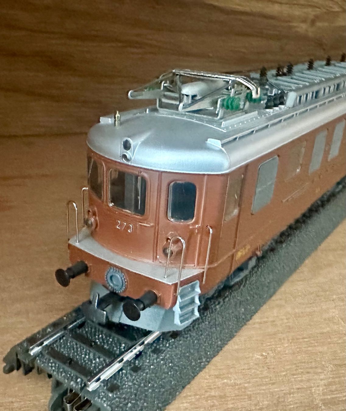Hag Modellini di ferrovie: Hag Ae 8/8 BLS Nr.240 AC Analog – Usato da Oftringen venduto da ib.85 2