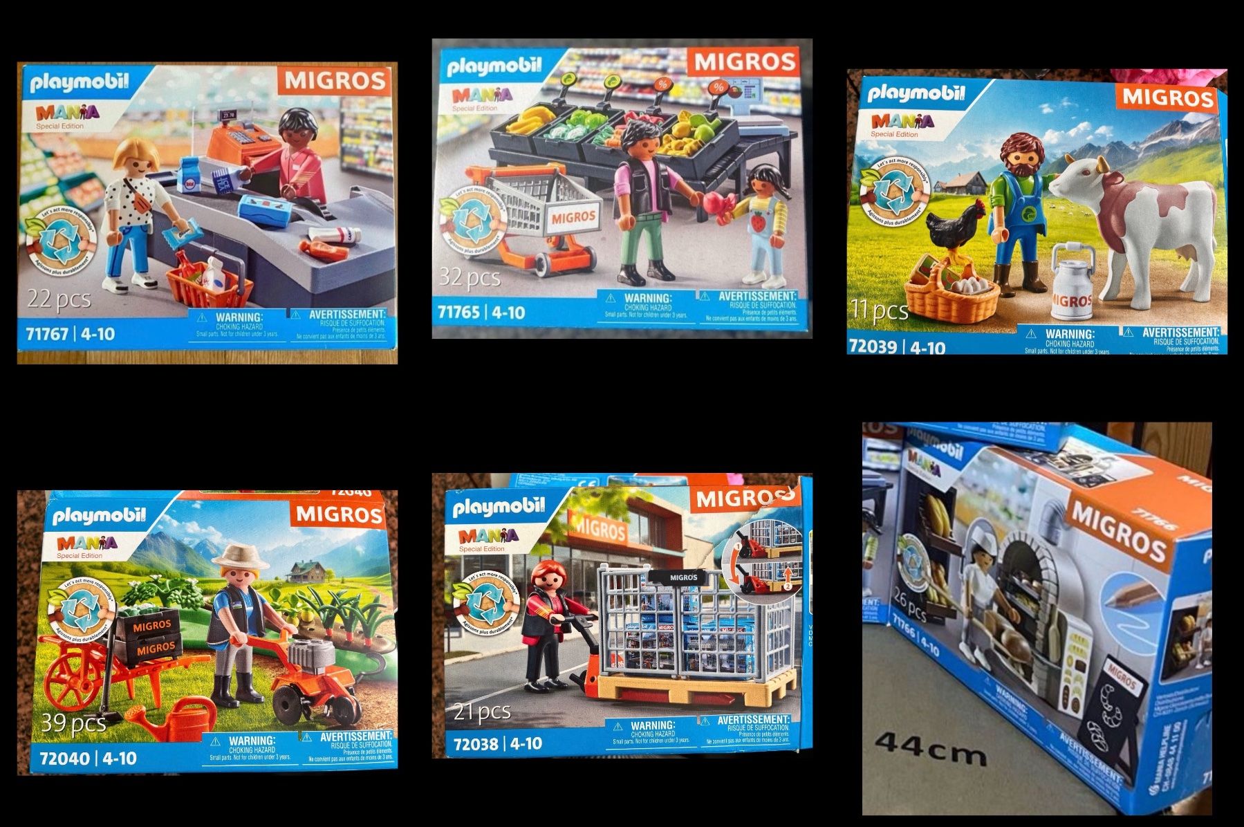 Playmobil Jouets: Playmobil Migros : 6  Sets – Neuf (Voir description) à Zürich par Proton_Slit