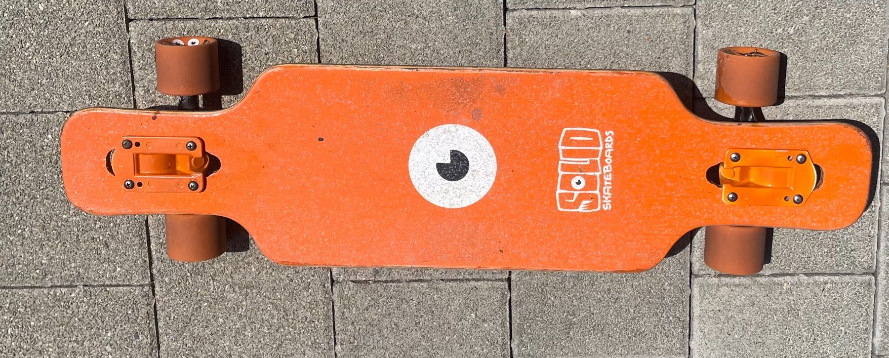 Skateboards: Solid Skateboards, 21cm x 79cm x 9cm, mit Räder 23 cm breit – Usato da Amriswil venduto da fit8580