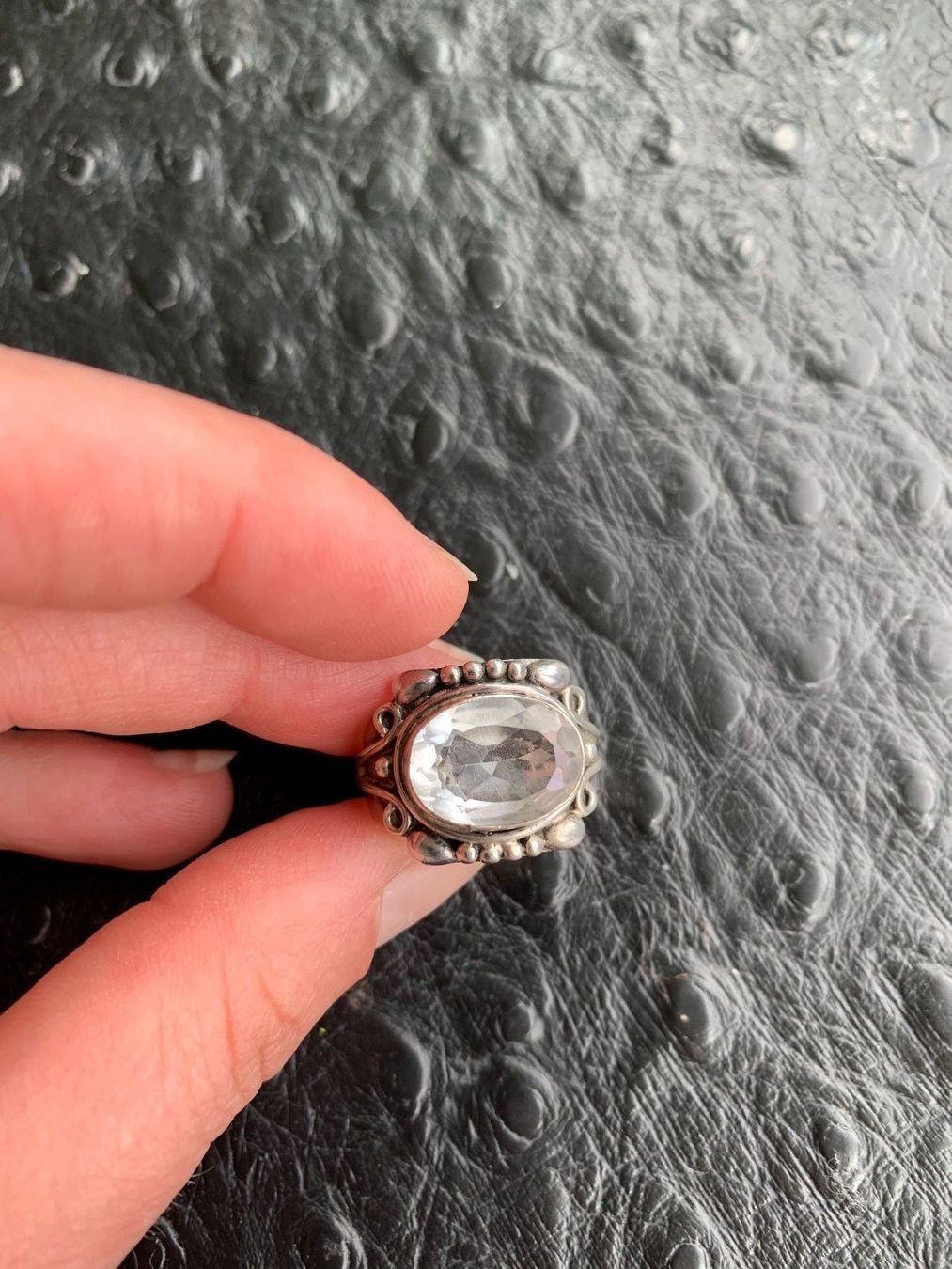 Ringe: Silberring mit Kristall – Neu (gemäss Beschreibung) aus Birsfelden von Exclusivity 3