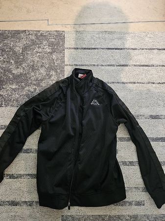 Kappa Strickjacke total black