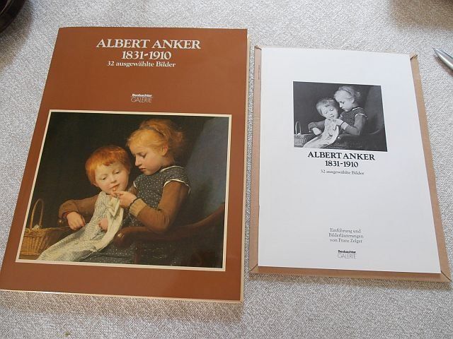 Foto & Immagini: 27 Farbreproduktionen von ALBERT ANKER, Kunst-Mappe 27x35cm – Usato da Berikon venduto da Splendida43