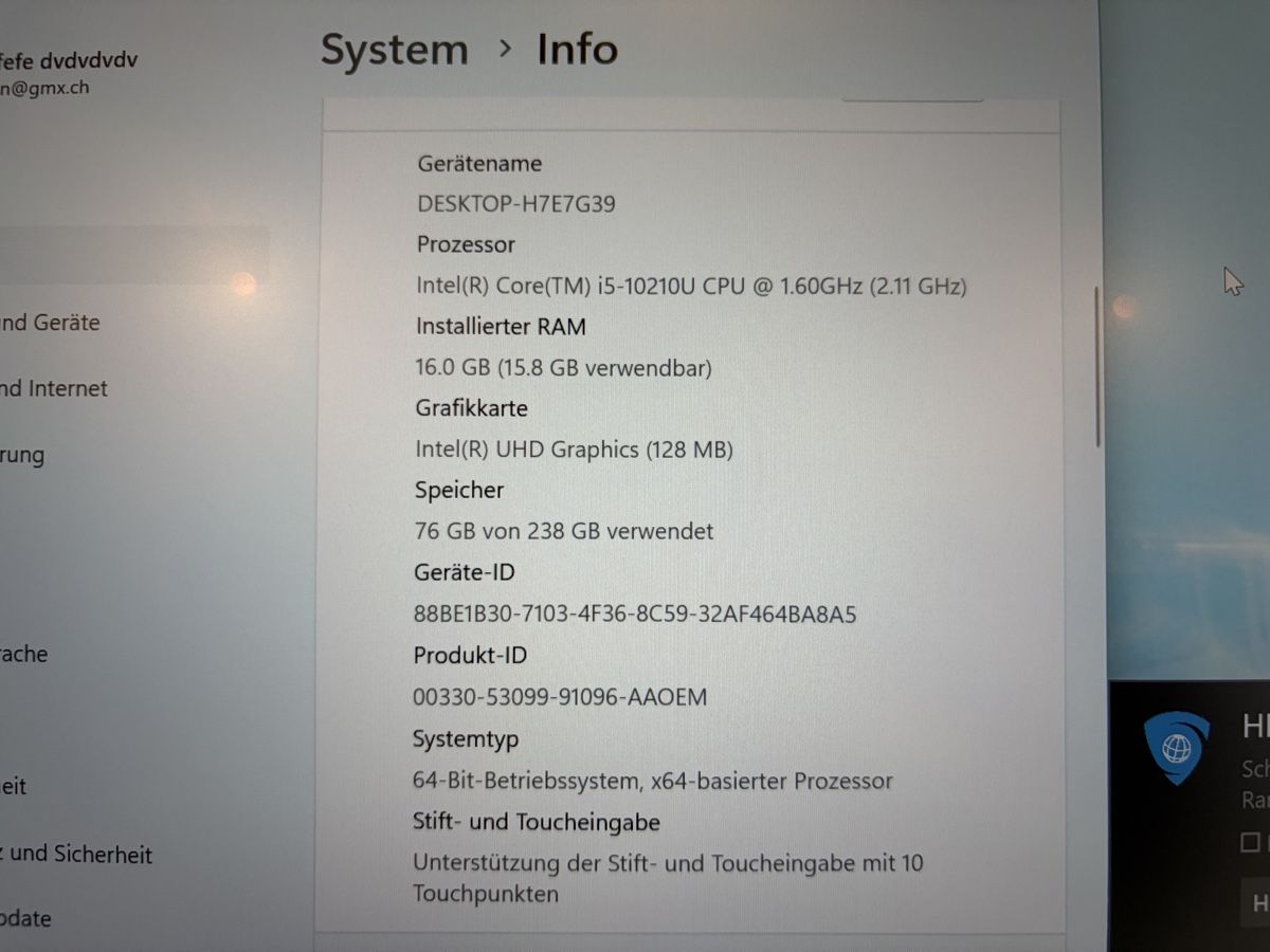 Hewlett Packard Notebook: HP Laptop – Usato da Dietwil venduto da mammut_alpine 2