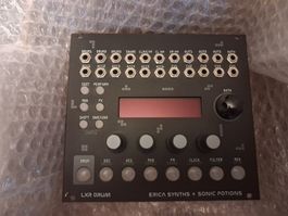 Erica synth x sonic potion LXR drum eurorack module