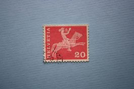 um 1960 helvetia stamp