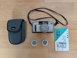 Canon Prima Super 135 Fotoapparat mit Tasche und Anleitung