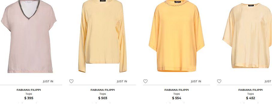 Fabiana Filippi Camicette: Fabiana Filippi  Bluse / blouse .48 – Usato da Collonges venduto da arashee 7
