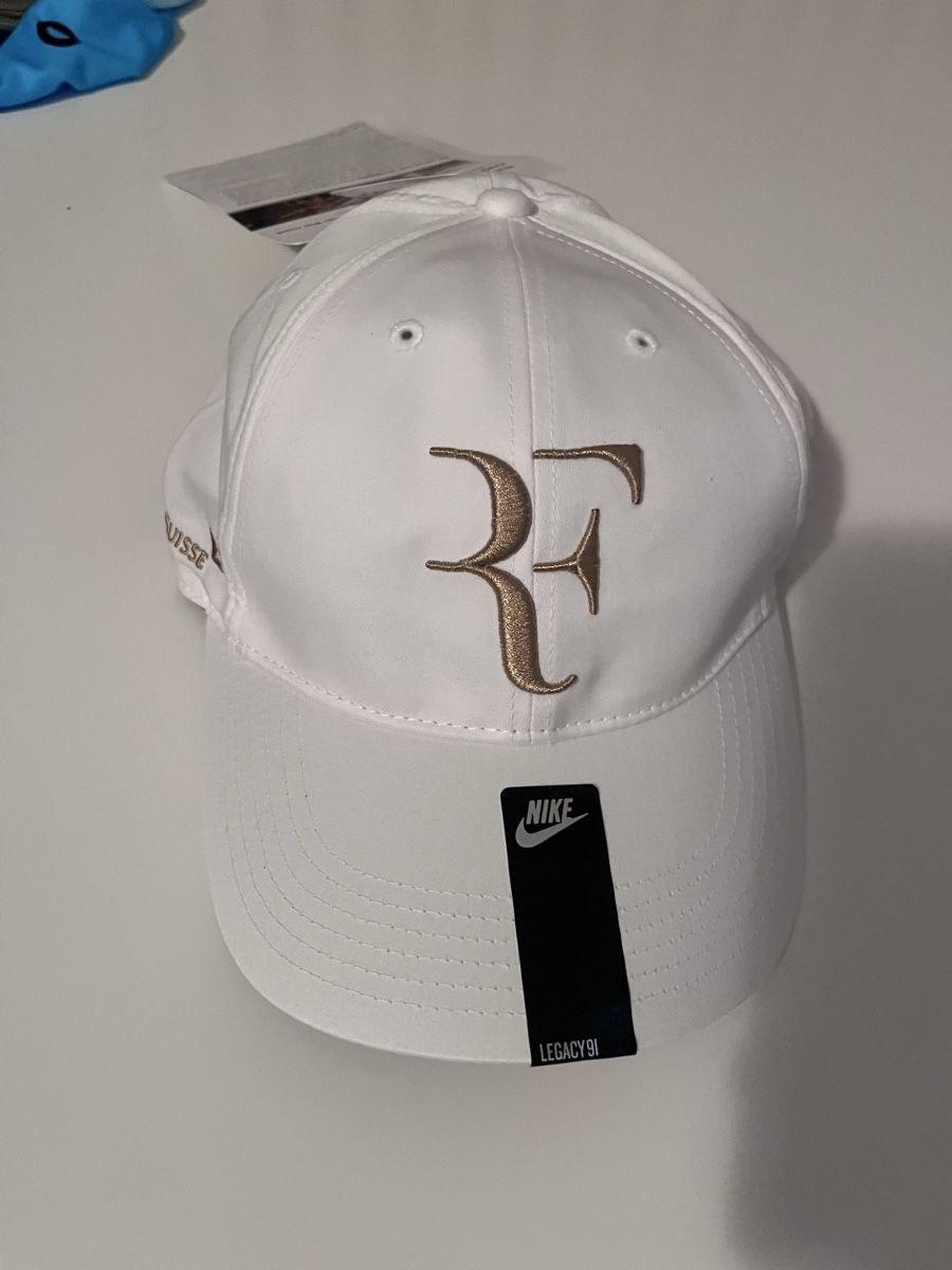 Crédit Suisse Copricapi, berretti & cappellini: Roger Federer Vintage Cap – Nuovo e nell'imballaggio originale da Thalwil venduto da Adr1234