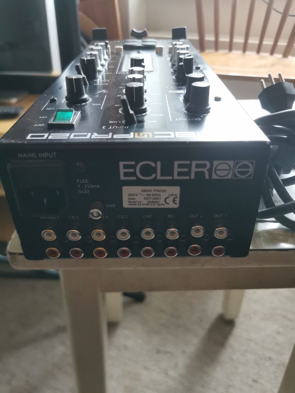 Console di mixaggio: Console de mixage Ecler Smac Pro20 bon état – Usato da Fleurier venduto da bird13 2