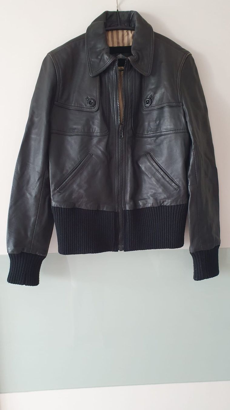 Giacche: Schicke Lederjacke Gr. S schwarz – Usato da Uster venduto da Chrivo 1