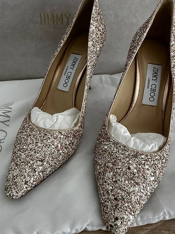 Scarpe da donna: Jimmy Choo Schuhe Glitter Romy 37 – Usato da Zürich venduto da justynapl 4