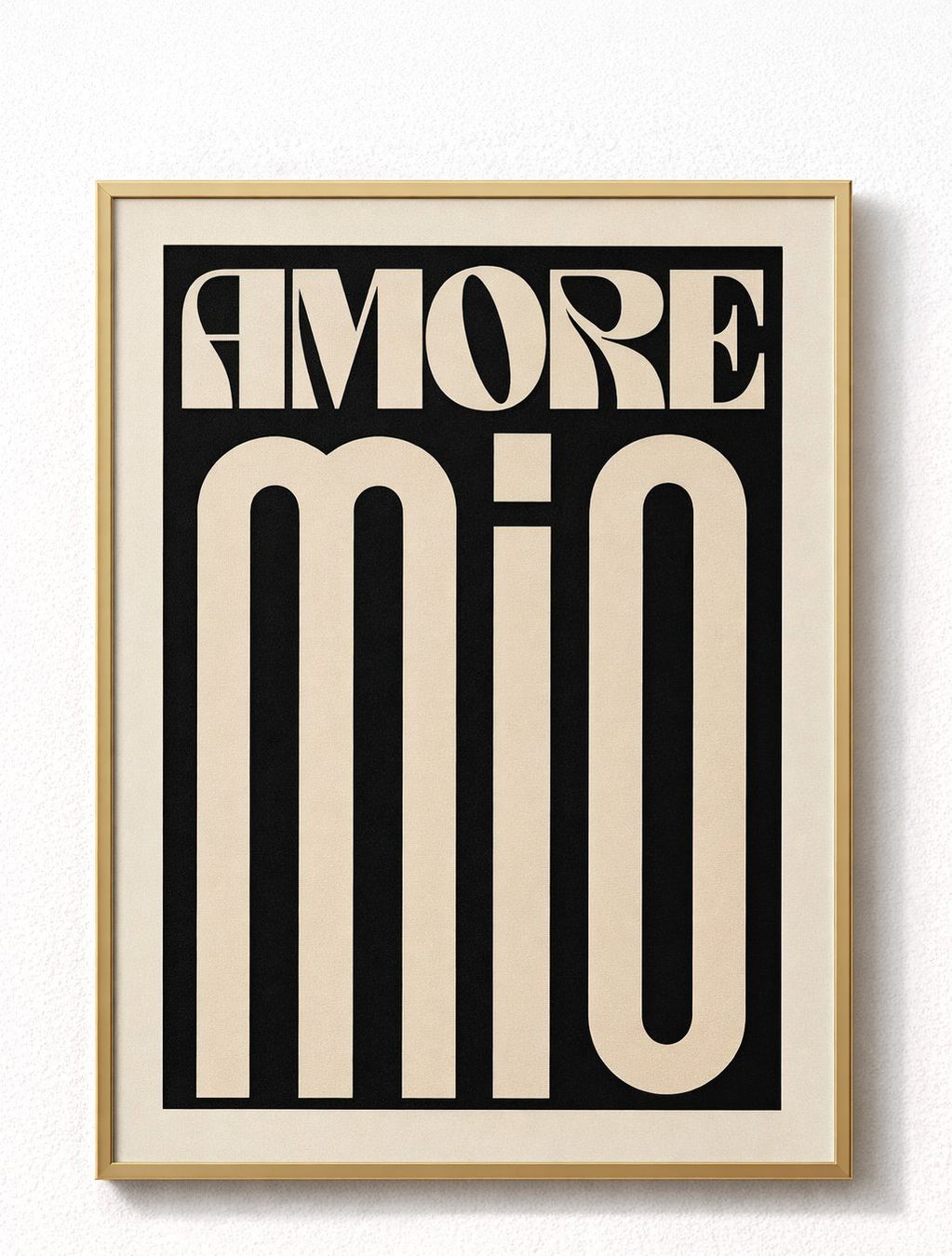 Poster & Bilder: Poster affiche Impression More Mio Vintage rétro déco – Neu und originalverpackt aus Meyrin von Nostalgica 1