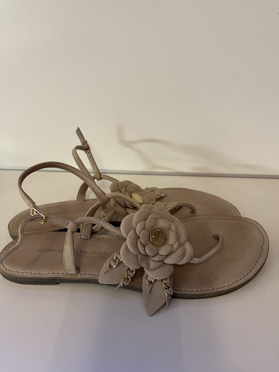 Scarpe da donna: Sandalen Leder Kennel und Schmenger gr.7 – Usato da zürich venduto da kira.jj 6