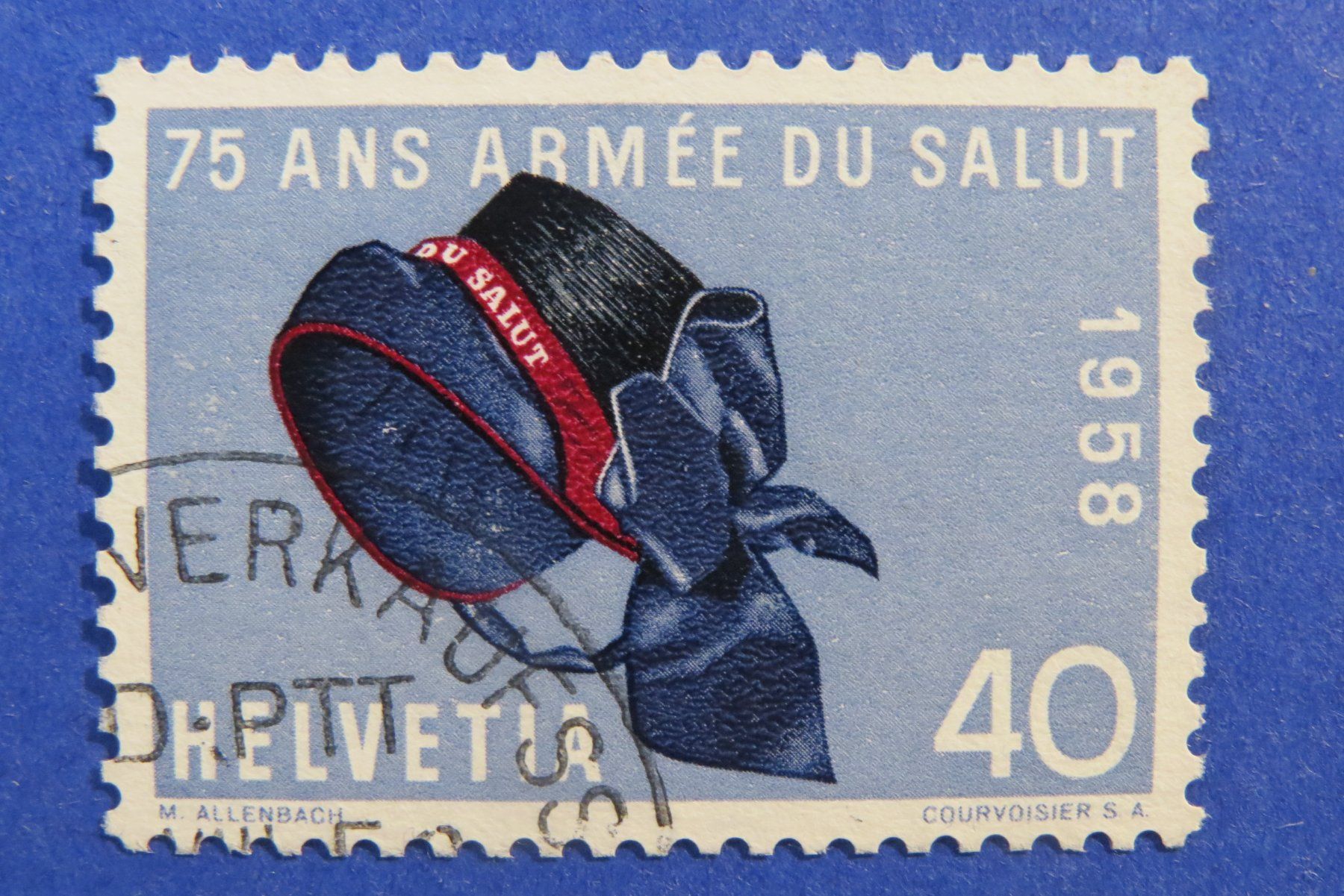 Tutti i francobolli: Serie Werbemarken 1958 gestempelt – Usato da Brunnen venduto da Kumari 1