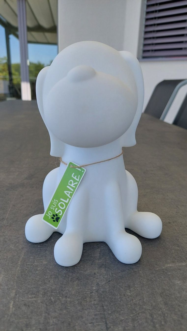 Statuette: LED Solar Hund mit Farbwechsel |NEU! – Nuovo e nell'imballaggio originale da Schongau venduto da lanobe 6
