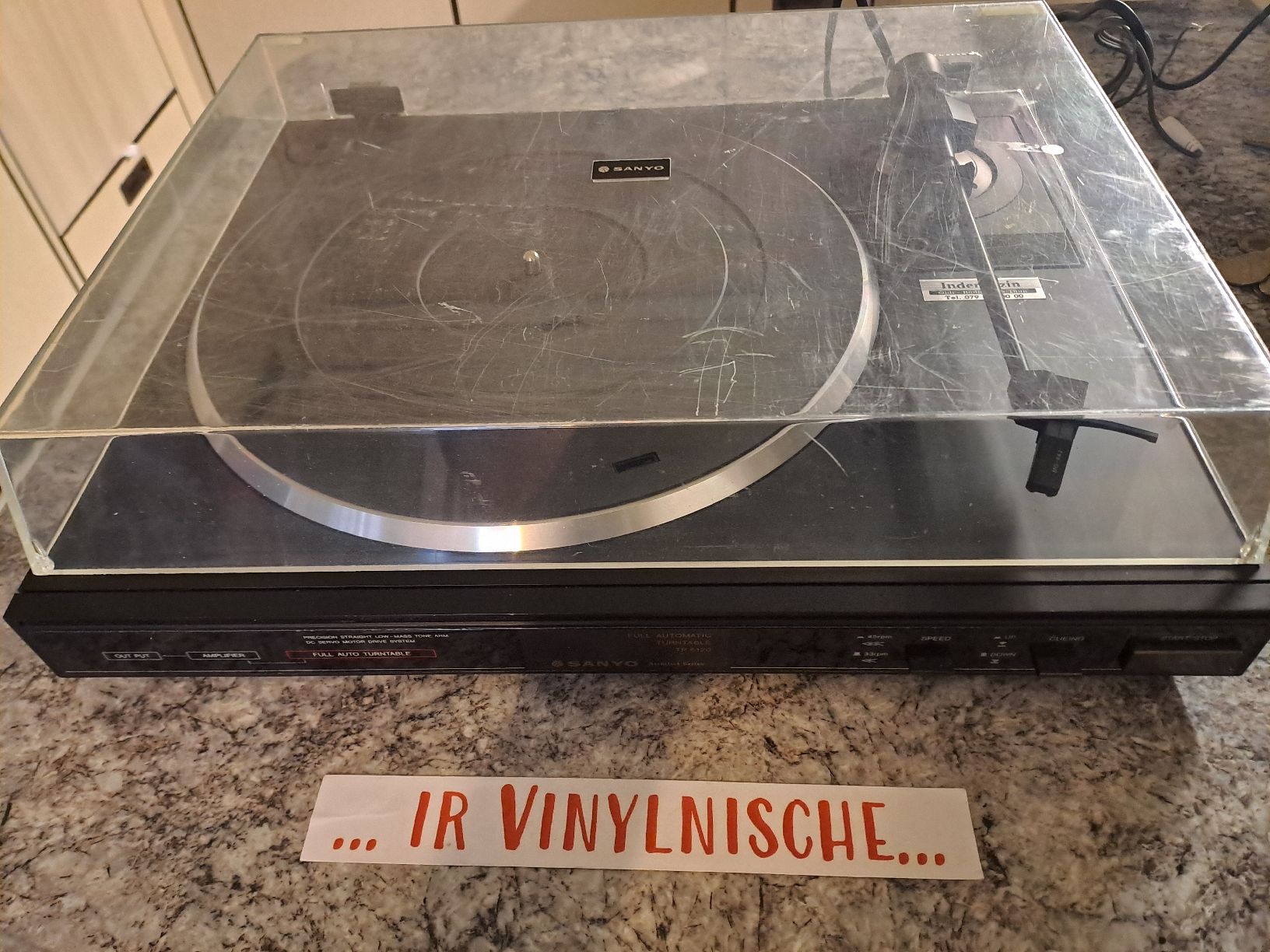 Sanyo Plattenspieler: SANYO Full Automatic Turntable TP 6120 – Gebraucht aus Uetendorf von Essiggurken