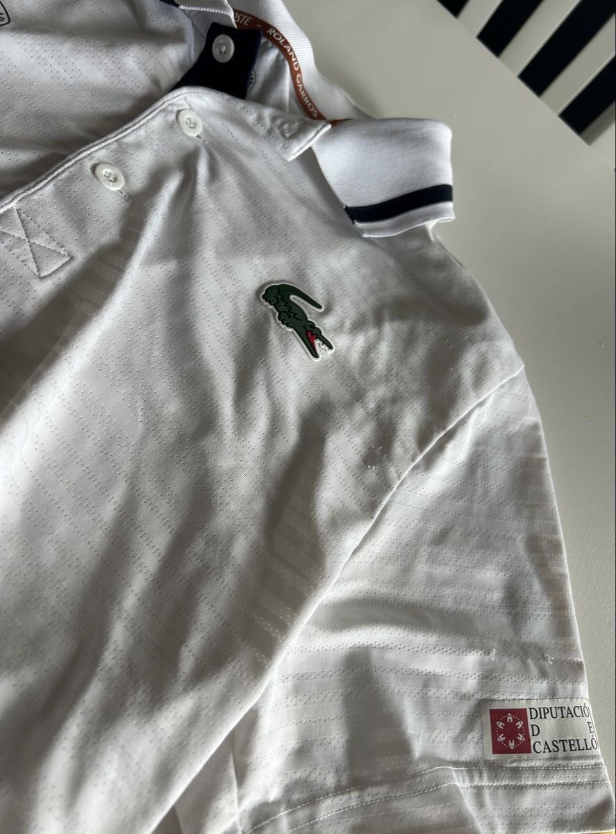 Lacoste Magliette Polo: Polo Lacoste Roland Garros, Taille M – Usato da L'Isle venduto da DanielGed 1