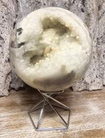Drusige Moosachat Kugel 88mm 785g
