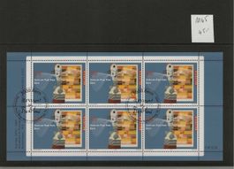 timbre 1165 feuillet de 6 timbres