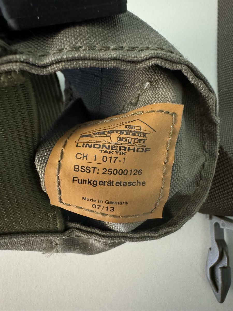 Tiro a segno: Funkgeräte-Tasche  Lindnerhof/MBAS – Usato da Leytron venduto da LiqShop-VS 2