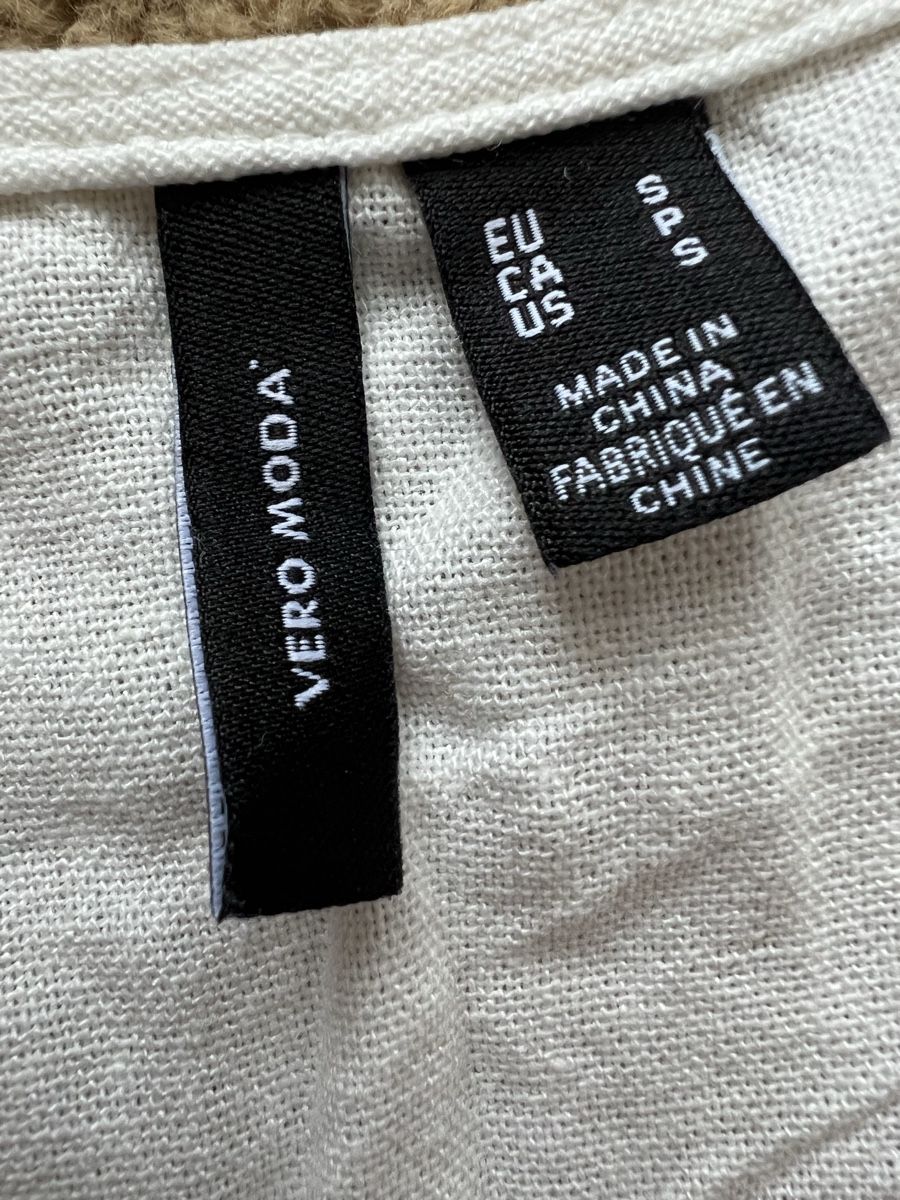 Vero Moda Vestiti: Robe d'été blanche Vero Moda - Taille S -  – Usato da Genève venduto da eti_xqy7 1