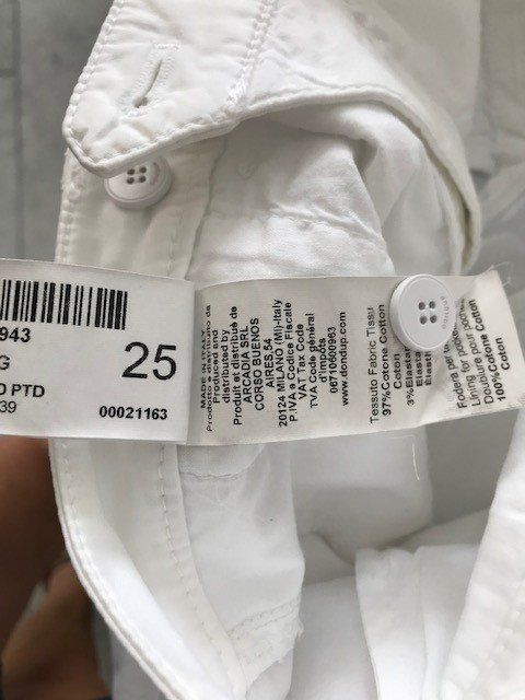 Dondup Hosen: Hose von Dondup,  Gr. 25, weiss – Neu (gemäss Beschreibung) aus Kilchberg von boudoir076 5
