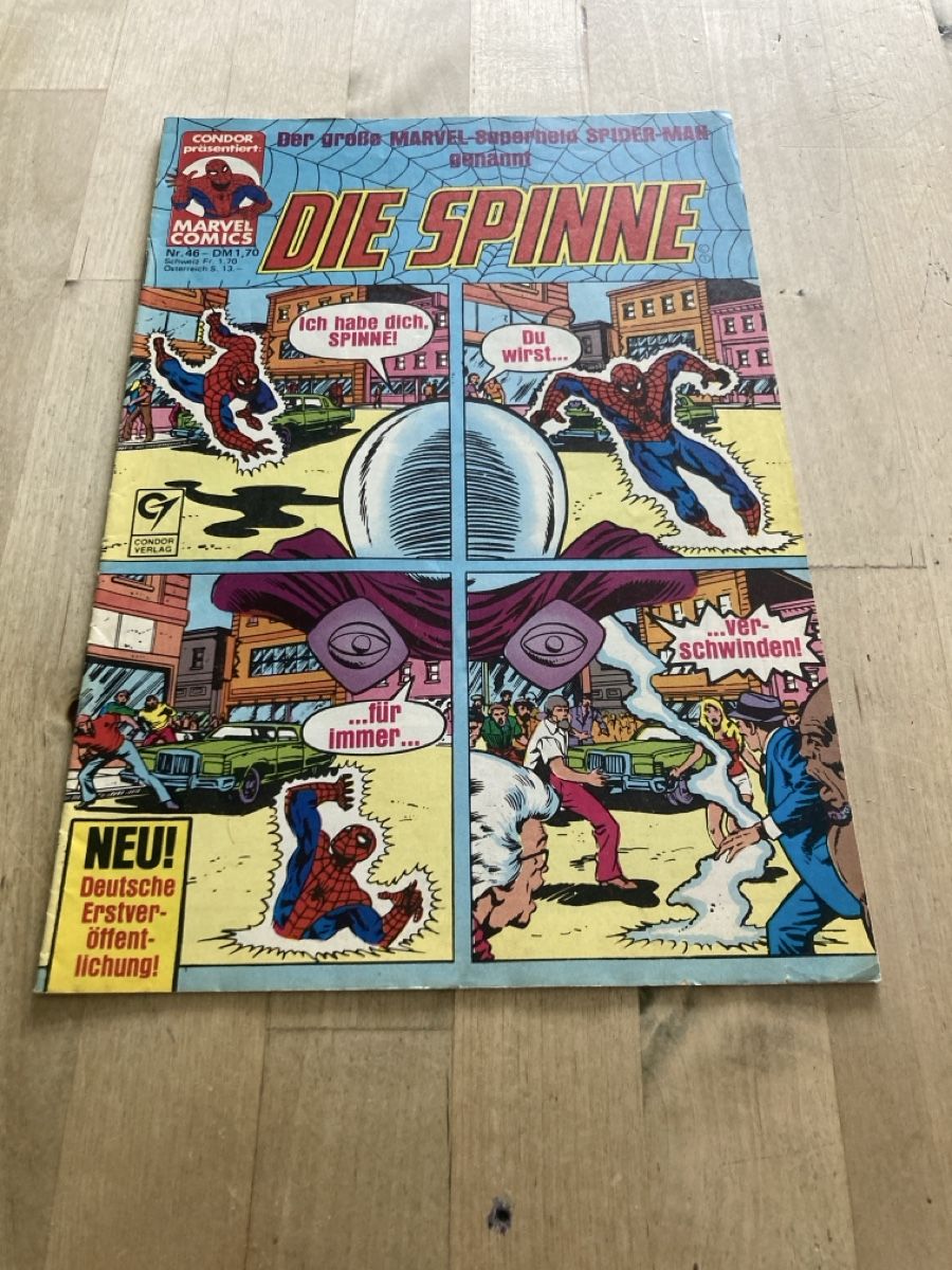 Comics: Die Spinne 46 – Neu (gemäss Beschreibung) aus Zürich von msxmsx