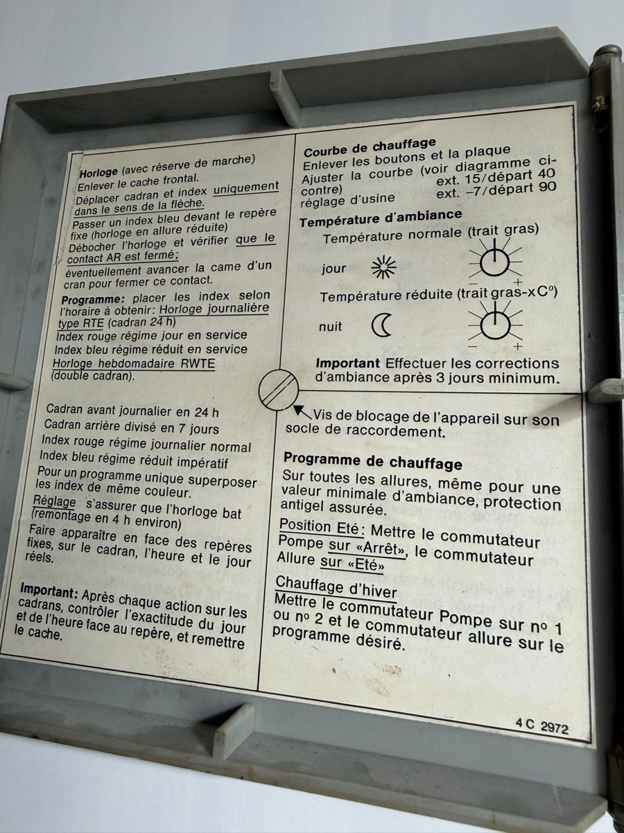 Radiatori: Boîtier de commande chauffage Strebel, occasion – Usato da Brügg BE venduto da Goob 2
