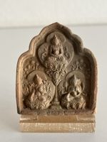 alte tibetische Buddha Plakette 