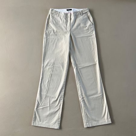 beige LANDS’ END Hose | Baumwolle & Elastan