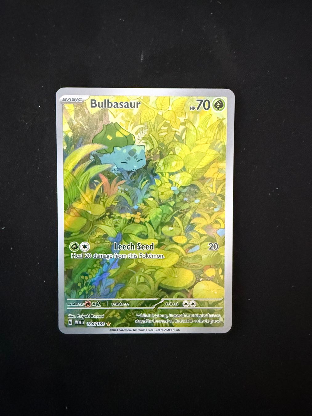 Pokémon Carte collezionabili: Pokemon Bulbasaur 166/165 EN 151 – Usato da Buchs SG venduto da Rheintalseller
