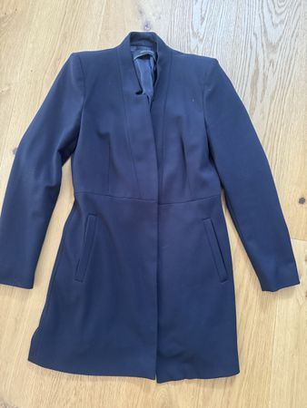 Longblazer mit elegantem Kragen