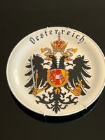 🦅 Assiette porcelaine Oesterreich 21 cm – Aigle impérial