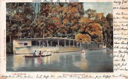 Ruderpartiein LEIPZIG, 1903, ab 1.--