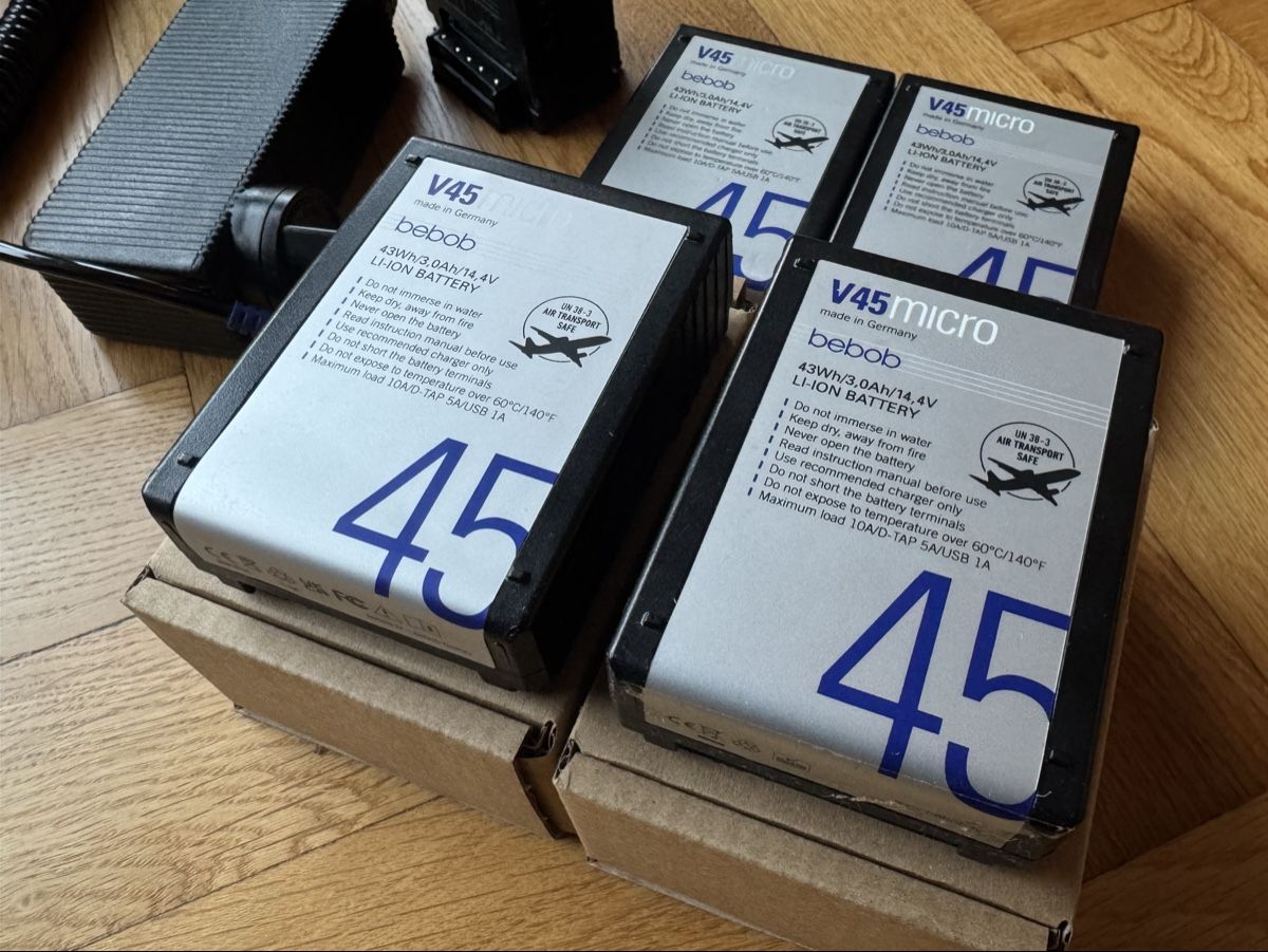 Batterie: 4x Bebob 45wh + 1 Chargeur double – Nuovo (secondo la descrizione) da Lausanne venduto da picola29 1