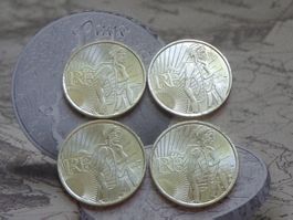 Rép. Française 4 x 5 Euros 2008 (Semeuse - 5è République)