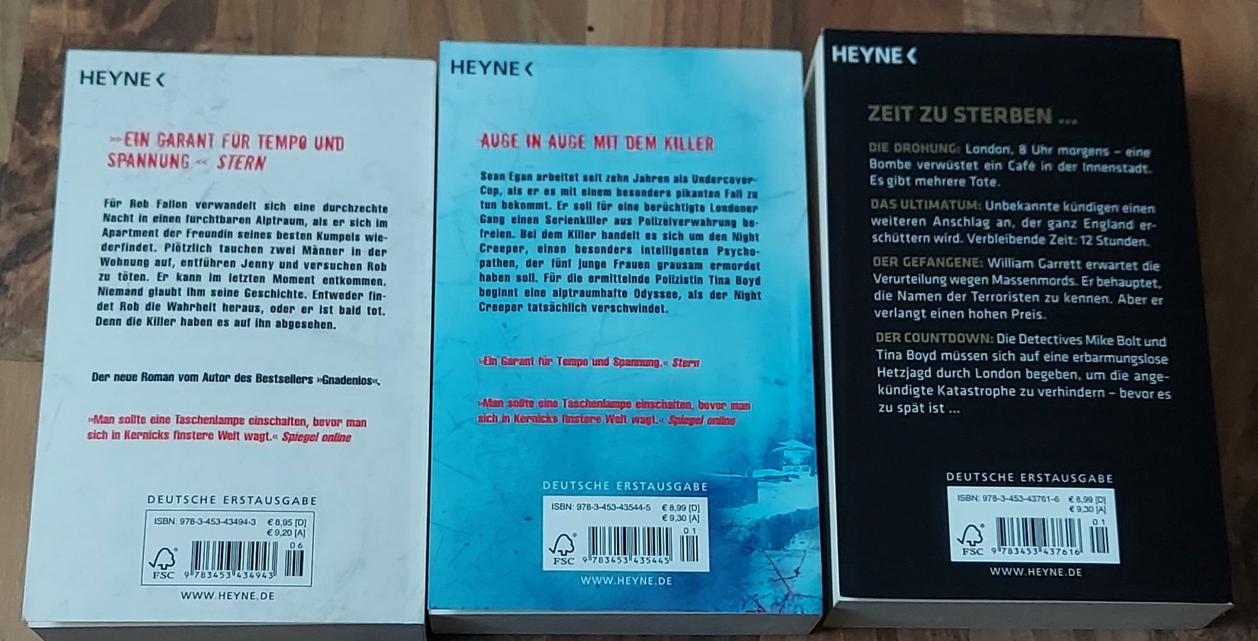 Livres: 3X SIMON KERNICK – D'occasion à Steckborn par Quo7 1