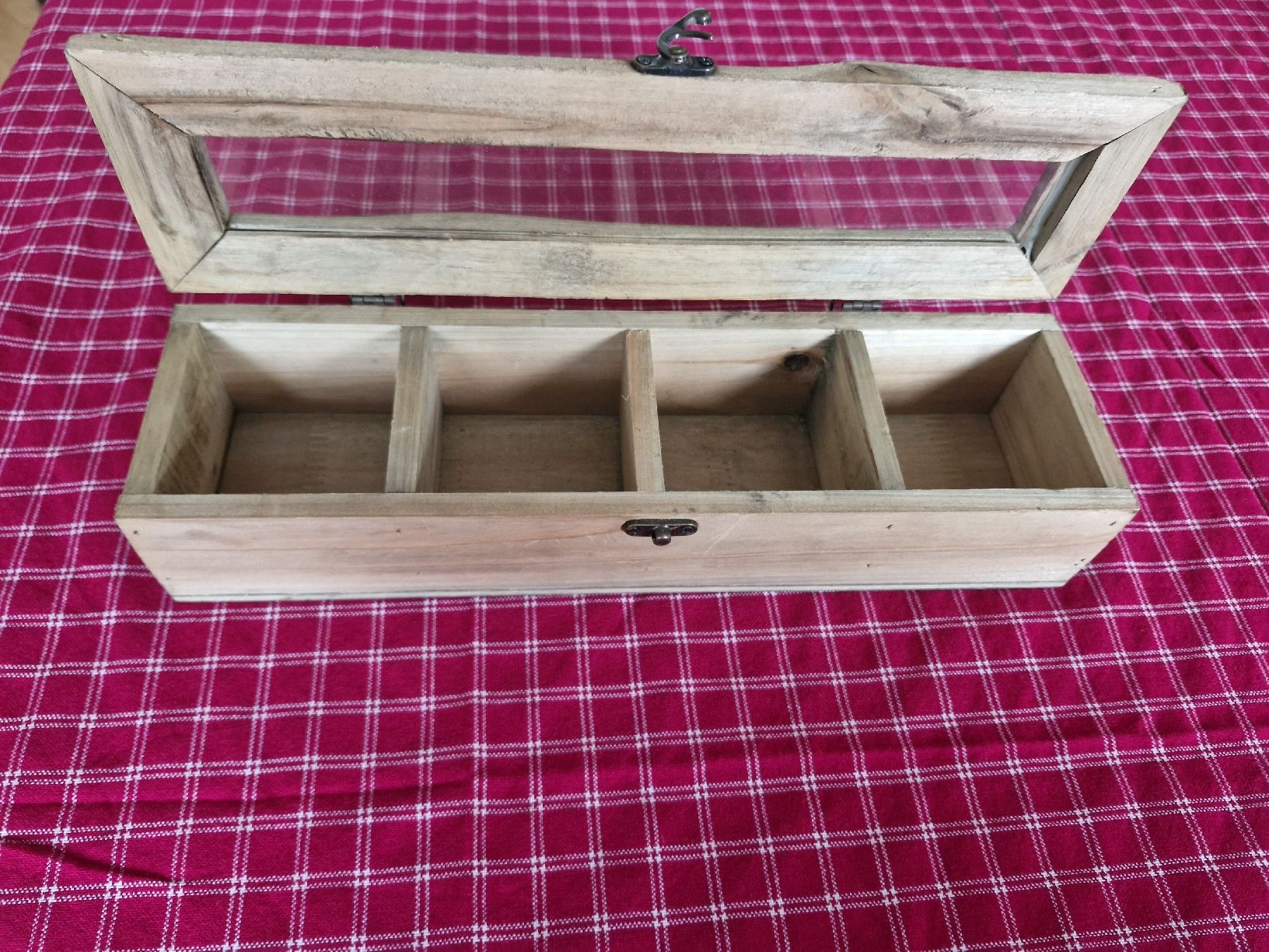 Komplettküchen: Teebox aus Holz – Neu (gemäss Beschreibung) aus Baden von lor_hk8w 1