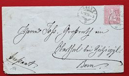 SITZENDE HELVETIA ROLLE BERN GROSSHÖCHSTETTEN OBERTHAL 1879