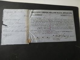 USA 1852, Chicaco and Rock Island Railroad