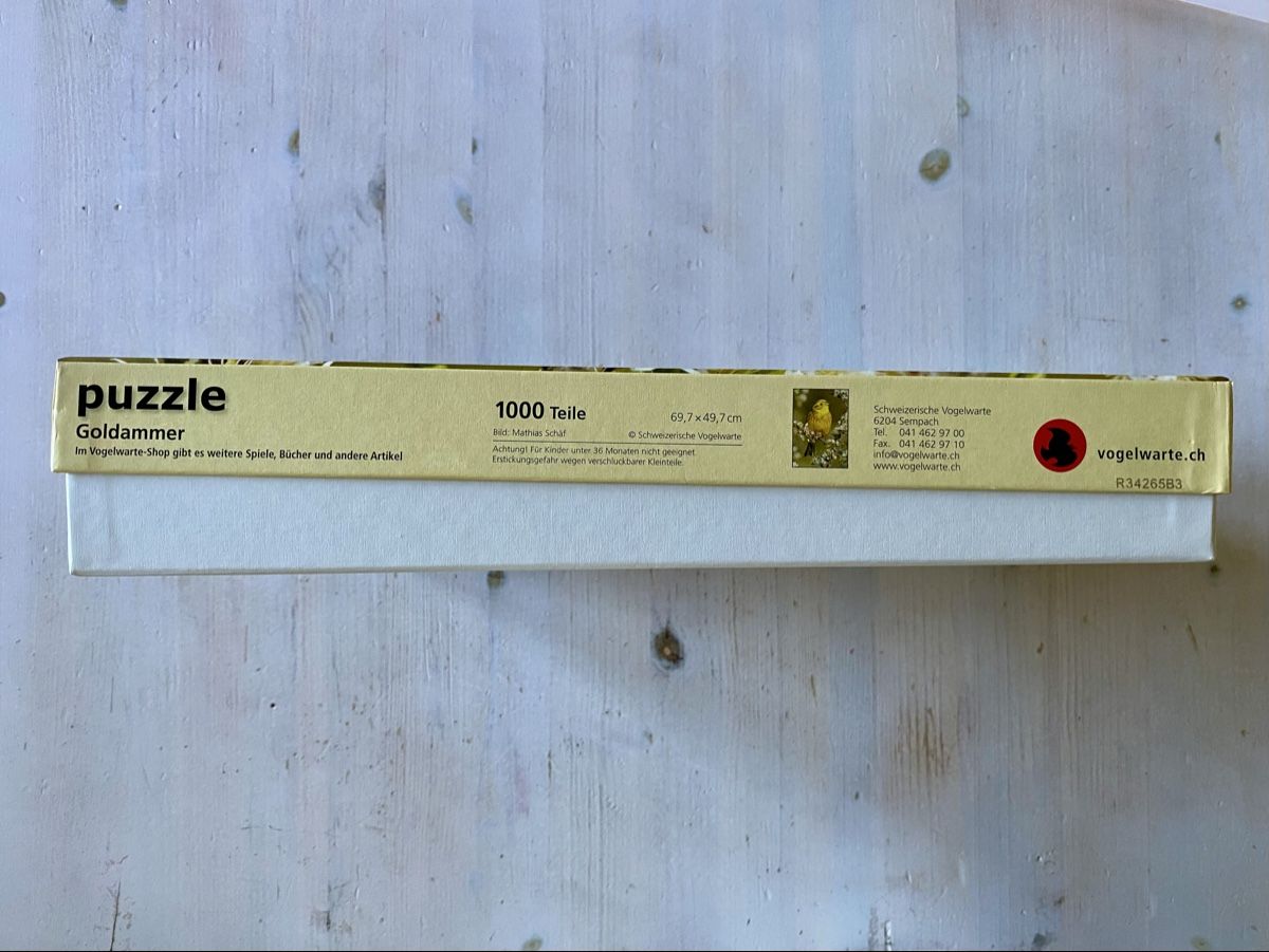Puzzle: Puzzle 1000 Teile – Nuovo (secondo la descrizione) da Unterägeri venduto da Simonolga 1